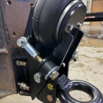 Air Trailer Tongue with Pintle Ring (Flat Plate Mount)