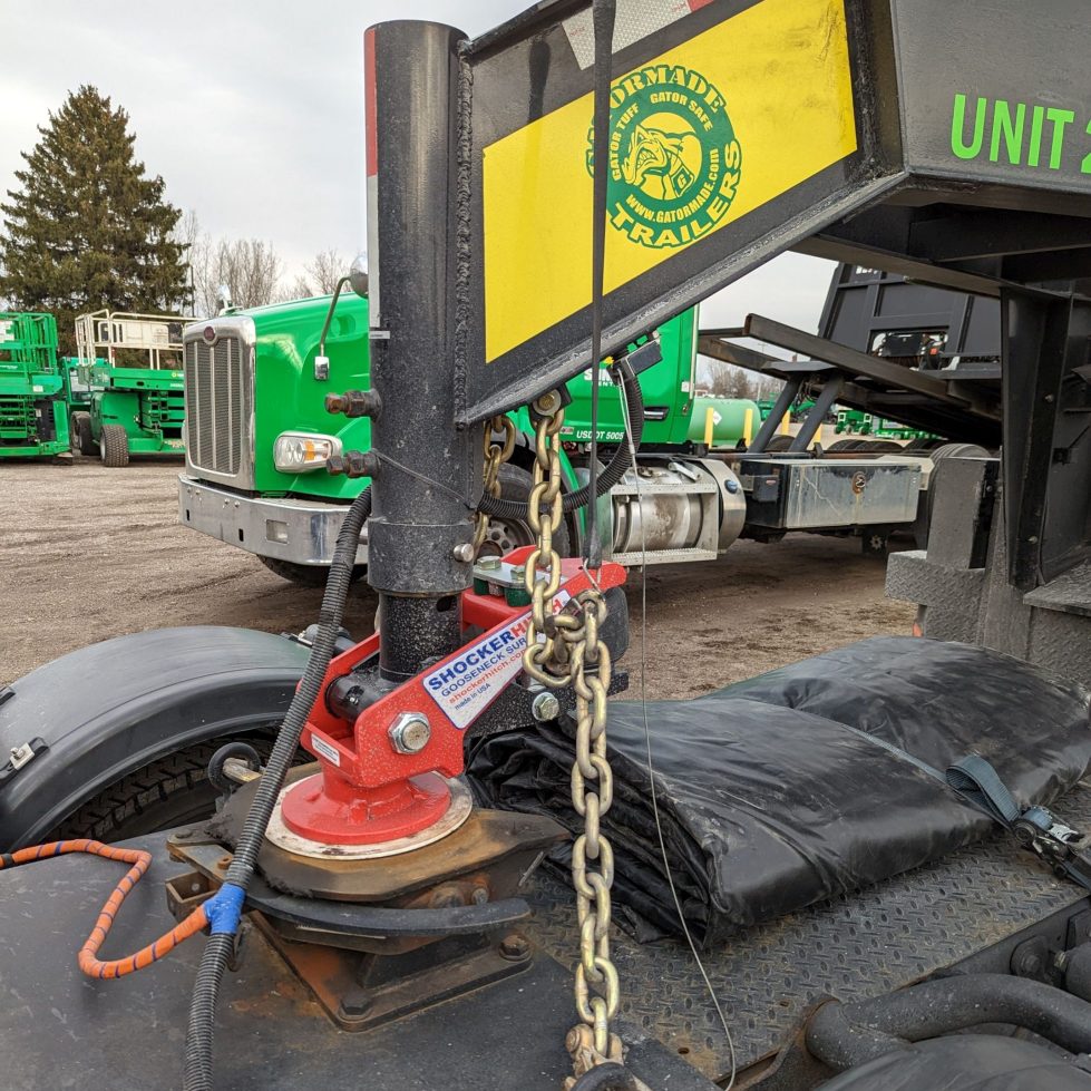 Shocker 30K Gooseneck Surge Air Hitch with King Pin