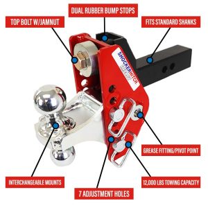 Shocker Impact Hitch Diagram