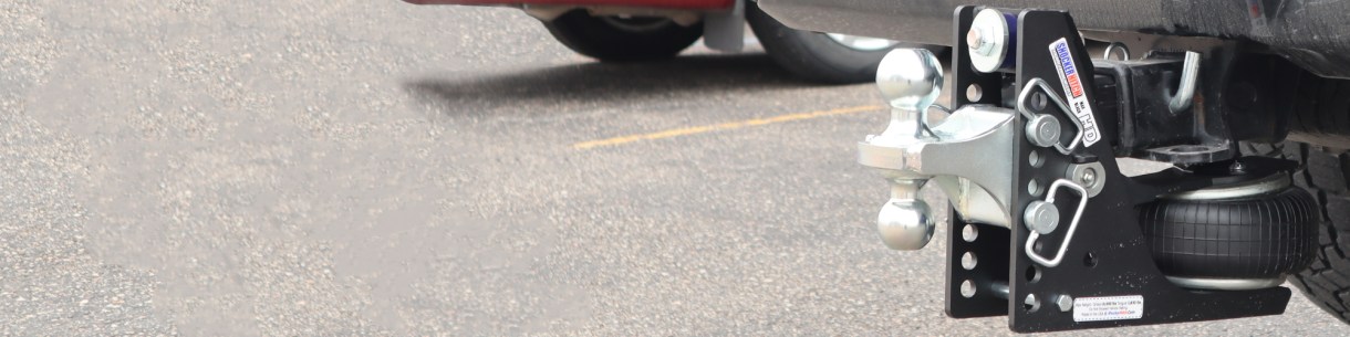 Air Ride Bumper Hitches Banner