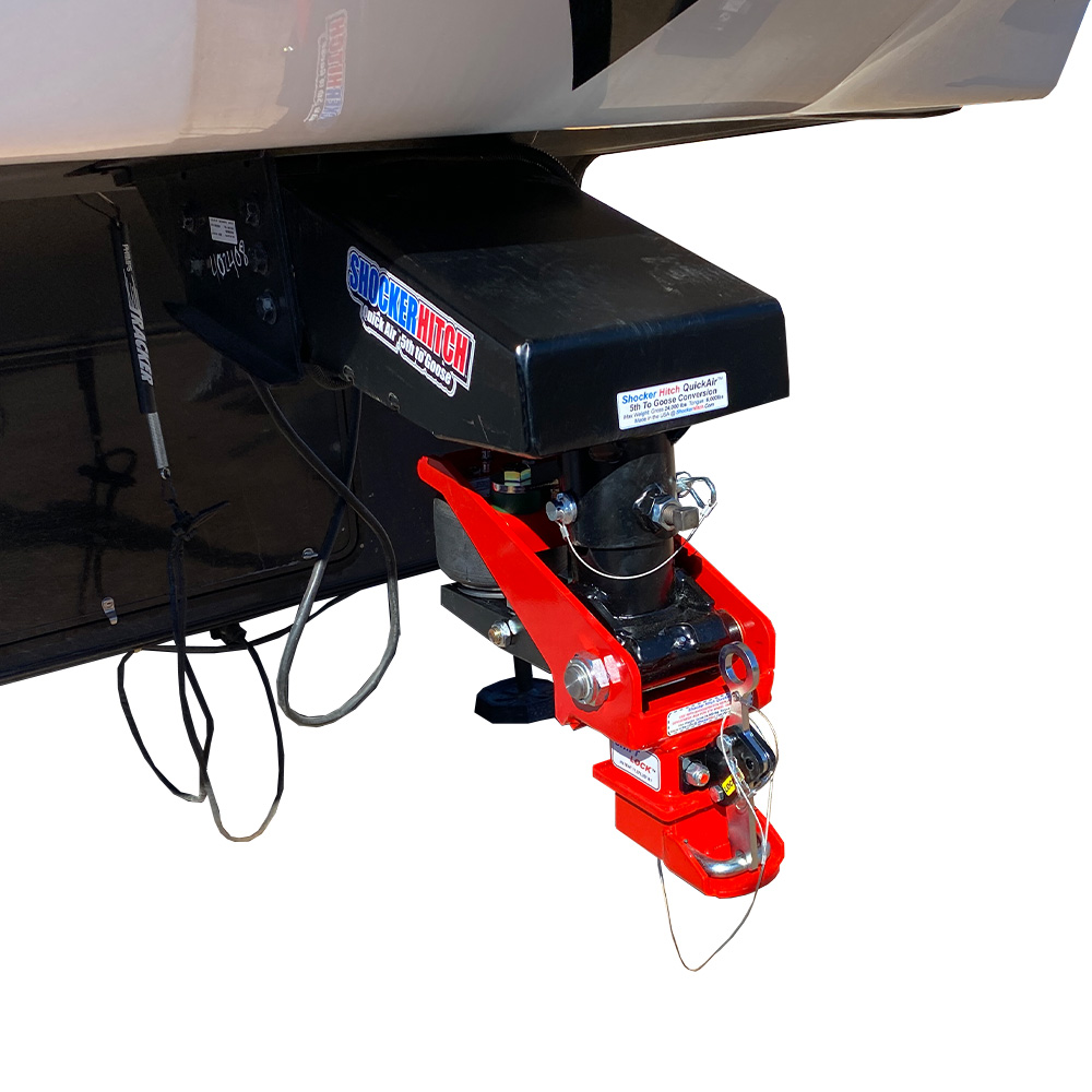 Shocker QuickAir 5th Wheel to Gooseneck Air Hitch & Coupler Conversion Kit