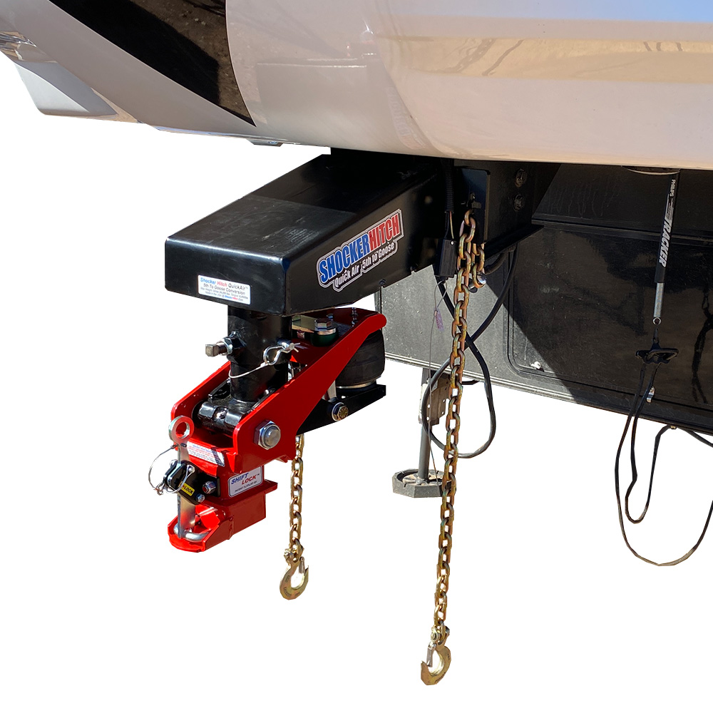 Shocker QuickAir 5th Wheel to Gooseneck Air Hitch & Coupler Conversion Kit