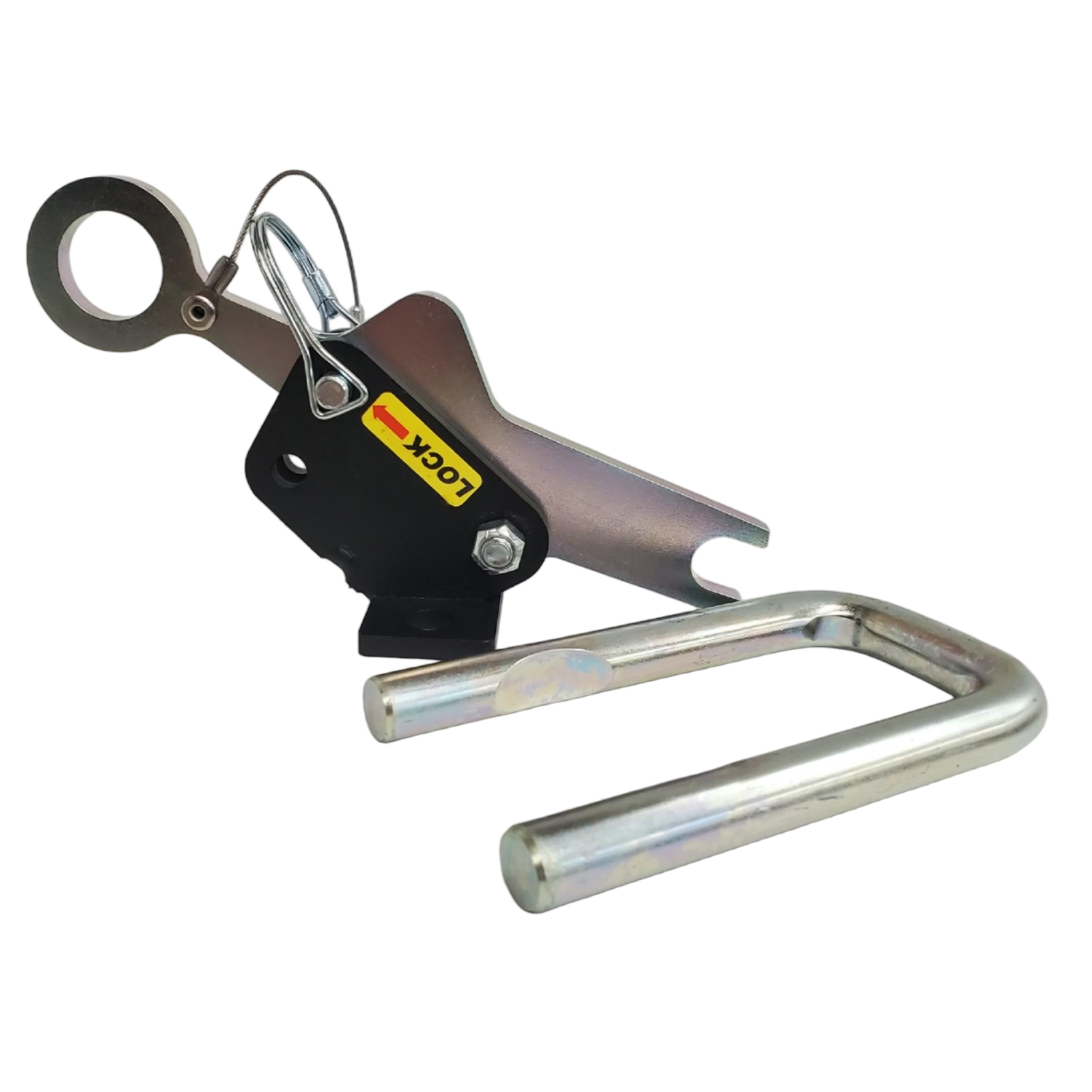 Shift Lock Coupler Upgrade Kit with Lever Handle with Chain, Pin & Clip