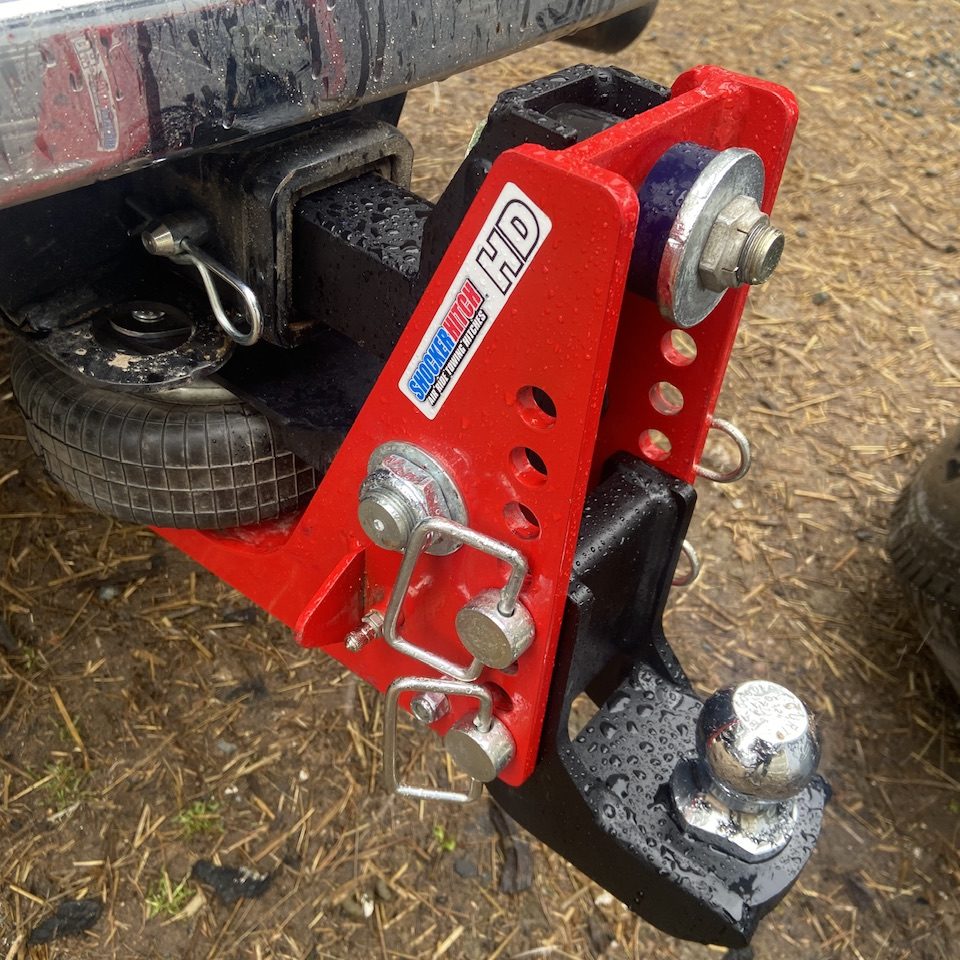 Shocker HD 20K Drop Air Bumper Hitch 41/2″81/2″ Drop