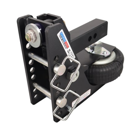Shocker 20K HD Max Black Air Hitch Complete Base Frame Assembly - 2" Shank (No Mount)