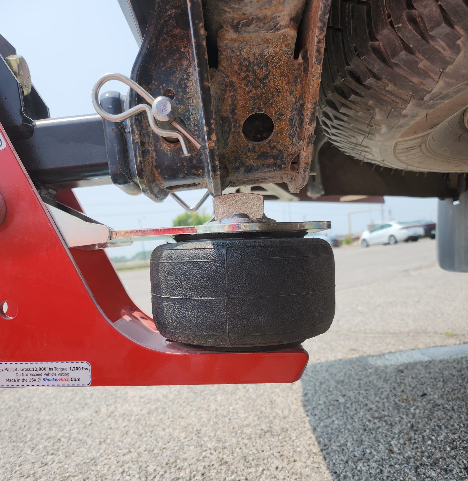 Spacer Block Fits Shocker Air & HD Bumper Receiver Hitches