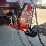 Shocker HD Air Hitch with Drop Mount Installed