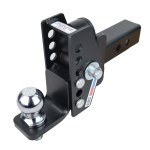 Shocker Mini Cushion Hitch - Dropped with 2000 lb Capacity