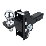Shocker Mini Cushion Hitch - Raised with 2000 lb Capacity