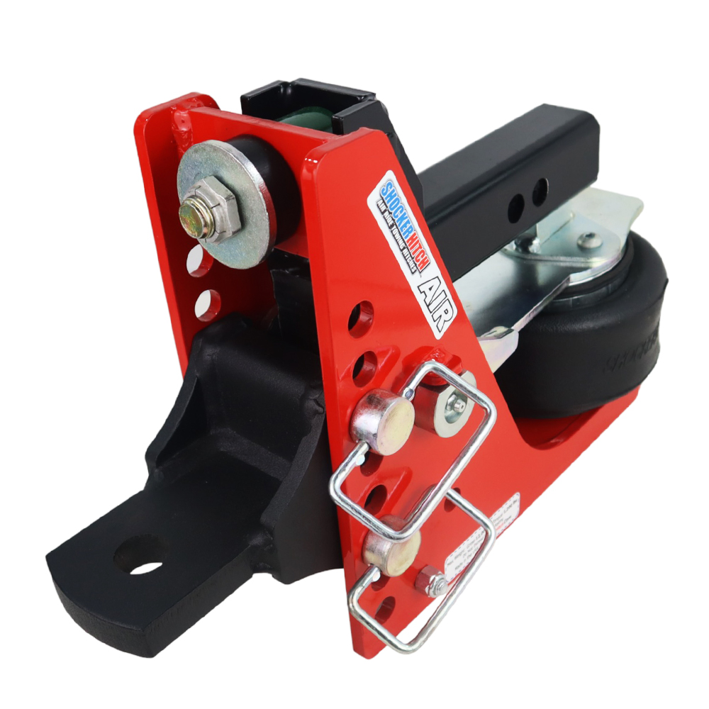 Shocker 12K Air Bumper Hitch with Euro Ball Mount (Ball Not Included)