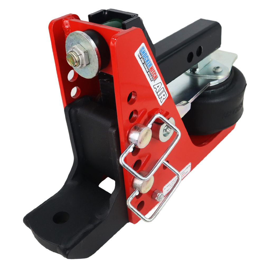 Shocker 12K Air Bumper Hitch with Metric Drop Hitch Ball Mount (Ball Not Included)