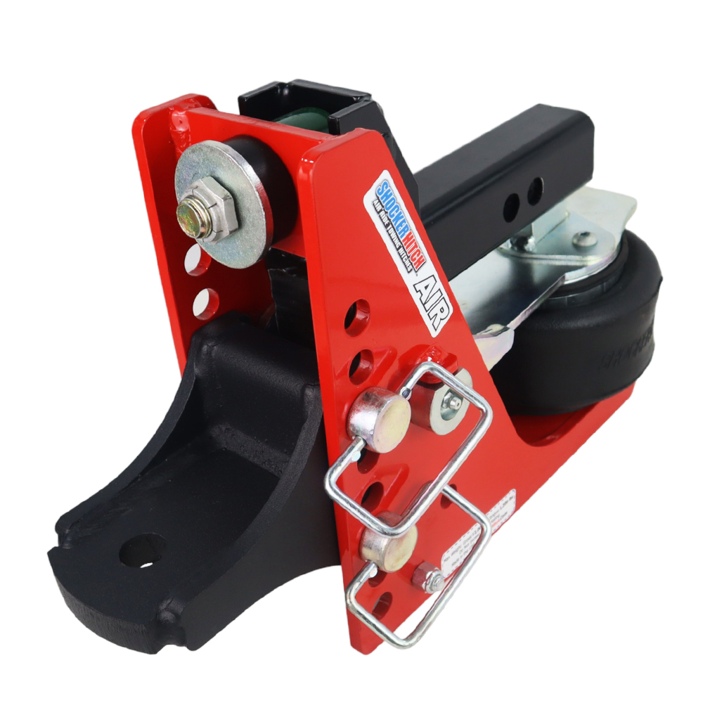 Shocker 12K Air Bumper Hitch with Metric Hitch Ball Mount (Ball Not Included)