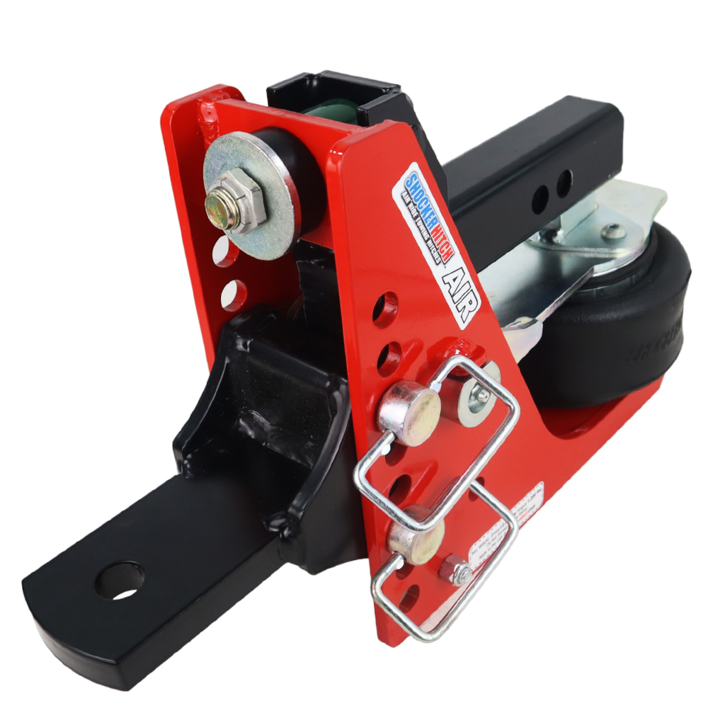 Shocker 12K Air Bumper Hitch with Metric Off-Road Hitch Ball Mount (Ball Not Included)
