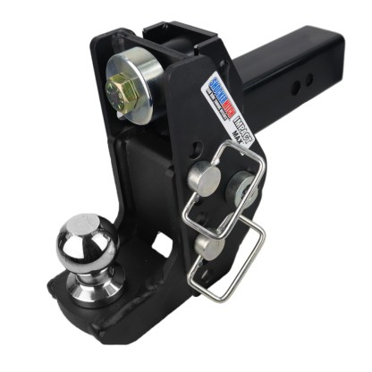 Shocker 20K Impact Max Cushion Hitch 2-1/2" with Drop 2-5/16" Ball Mount