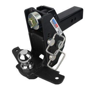 Shocker 20K Impact Max Cushion Hitch with Drop Sway Ball Mount
