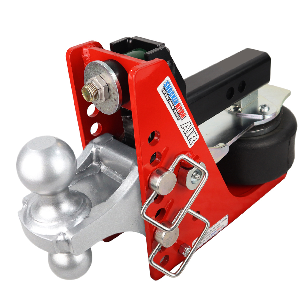 Hitch Locking Pin and Adjustable Trailer Coupler Lock Combo - Weigh Safe