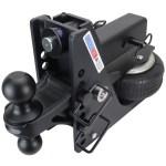 HD Max Black Air Hitch & Black Combo Ball - Fits 2-1/2" Receiver