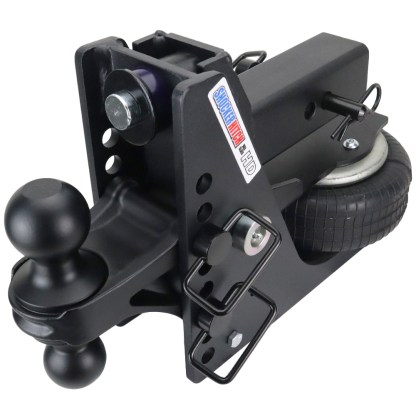 HD Max Black Air Hitch & Black Combo Ball - Fits 2-1/2" Receiver