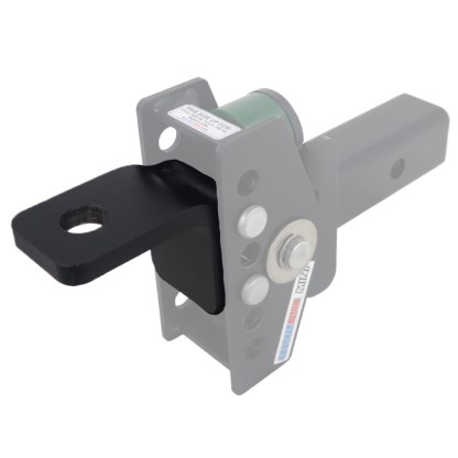 Shocker Mini Cushion Hitch Ball Mount in Rise Position - No Ball Included