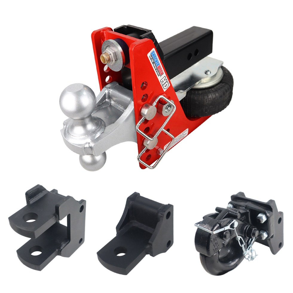 Shocker Air Hitch Combo Ball & Farm Mount Towing Kit