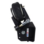 Shocker HD Tongue Mount Air Hitch with Square Plate Mount - Base Frame - Side