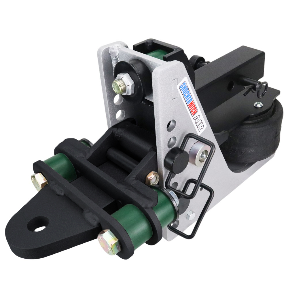 Streamline 10K Aluminum Air Receiver Hitch with Quad Cushioned Drawbar Mount