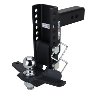 Shocker XR Drop Hitch with Sway Bar Mount Tabs For 2-1/2" Receiver - 10 Hole Frame