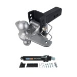 Shocker XR Drop Hitch with Sway Tab Combo Ball and Sway Control Towing Kit - 2-1/2 Receiver
