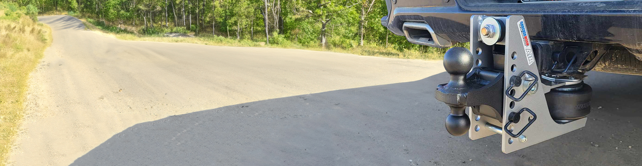 Shocker Hitch® Streamline Series Aluminum Air Bumper Hitches