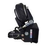 Shocker HD Tongue Mount Air Hitch with 20K Wallace Coupler - Square Plate Mount - Side