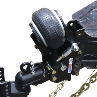 Shocker HD Tongue Mount Air Hitch with 20K Wallace Coupler