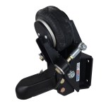 Shocker HD Tongue Mount Air Hitch with 25K Wallace Coupler - Square Plate Mount