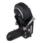 Shocker HD Tongue Mount Air Hitch with 25K Wallace Coupler - Vertical Channel Mount