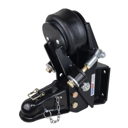 Shocker Tongue Mount Air Hitch with 14K Wallace Coupler - Square Plate Mount