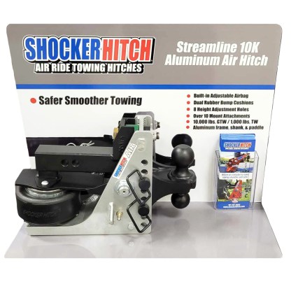 Streamline Air Hitch Counter Top Sign with Hitch