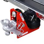 Shocker 12K Air Hitch with Silver Combo Ball Mount with Sway Tabs