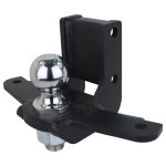 Shocker Drop Ball Mount with Sway Tabs - 2-5/16" Ball