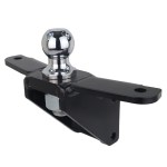 Shocker Raised Ball Mount with Sway Tabs - 2" Ball