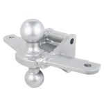 Shocker Silver Combo Ball with Sway Tabs Mount