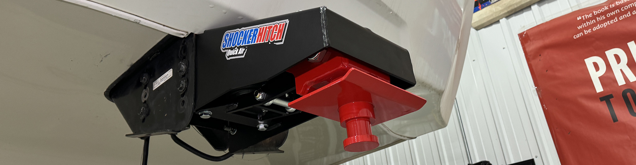 Shocker Quick Air 5th Wheel Pin Box with Kingpin Set Up Instructions