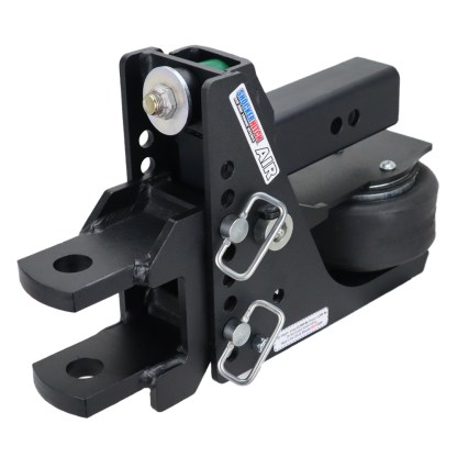 Shocker 12K Max Black Air Bumper Hitch with Clevis Pin Mount