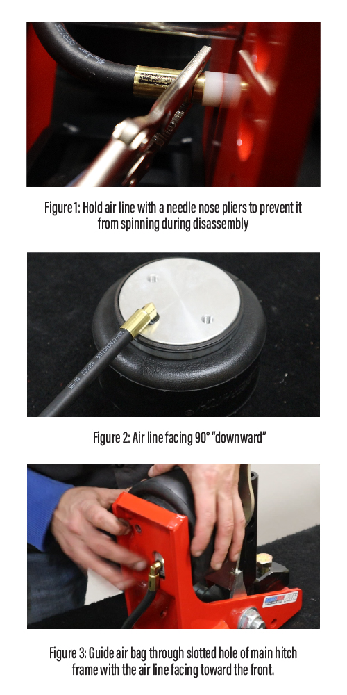 How To Replace Air Bag & Air Line on Shocker Air Bumper Hitch