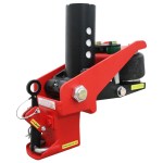 Quick Air Gooseneck with Shift Lock Coupler For 5th Wheel Gooseneck Pin Box (Not for Use with Normal Gooseneck Trailer)