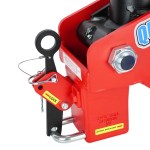 Quick Air Gooseneck with Shift Lock Coupler For 5th Wheel Gooseneck Pin Box - Unlocked