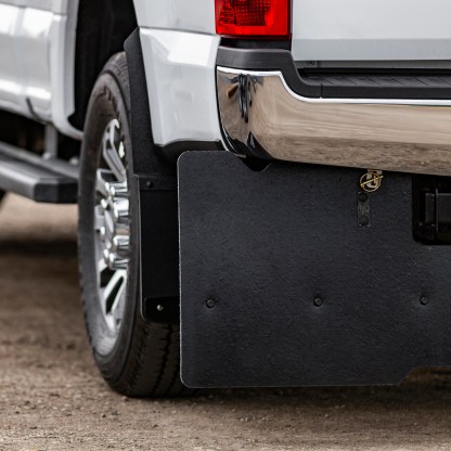 Quick Clip Commercial Grade Towing Mud Flaps-Ford F250
