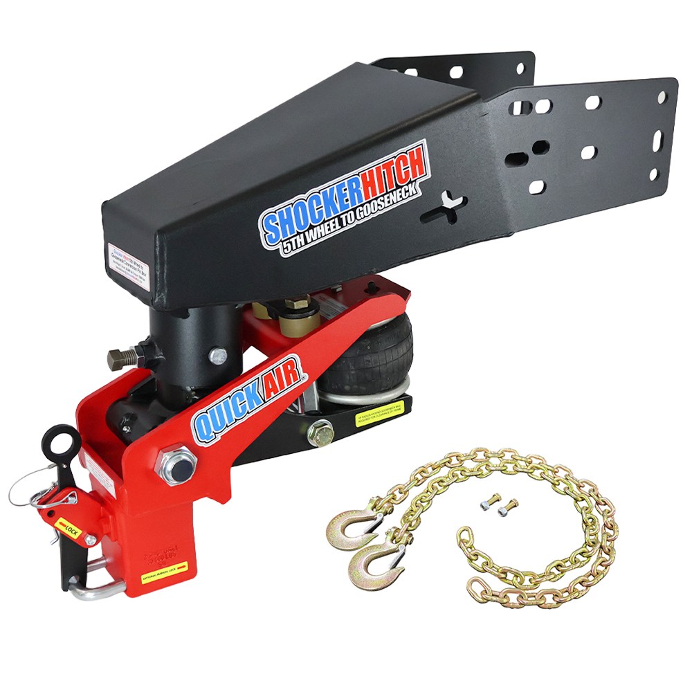 SH-RVGC-4405 Quick Air Gooseneck with Shift Lock Coupler For 5th Wheel Gooseneck (with Chains)