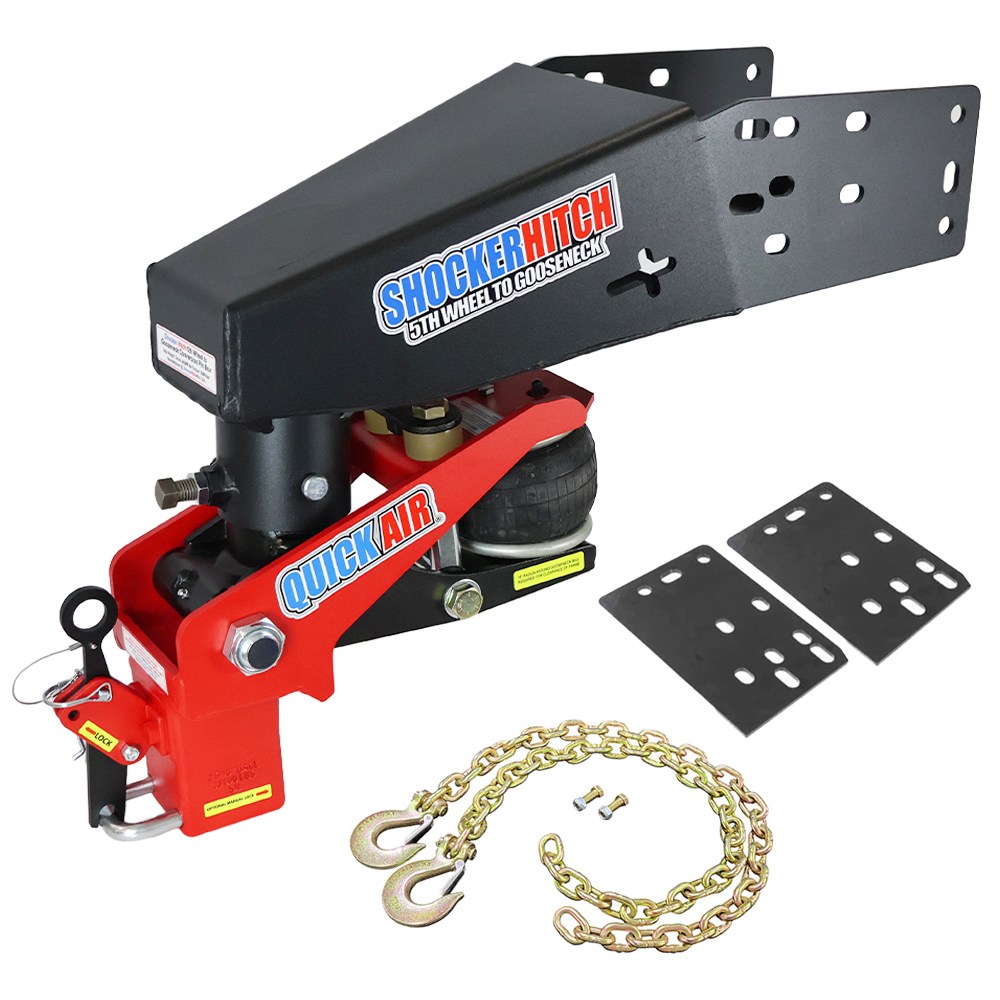 SH-RVGC-4410 Quick Air Gooseneck with Shift Lock Coupler For 5th Wheel Gooseneck (with Chains)