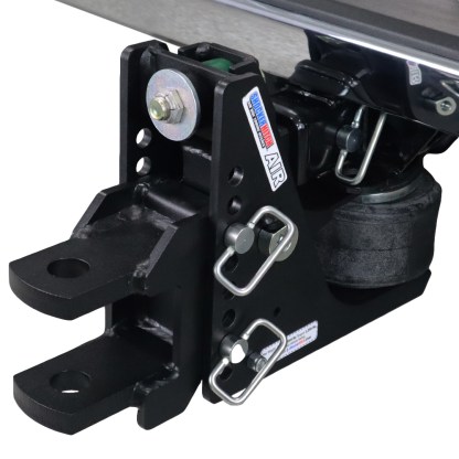 Shocker 12K Max Black Air Bumper Hitch with Clevis Pin Mount