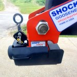 Shocker Shift Lock Gooseneck Coupler Lock Kit - Installed Side