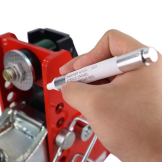 Shocker Red Paint Touch-up Pen (in use)